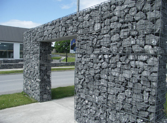 Gabion for decoration