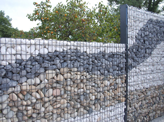 Gabion for decoration